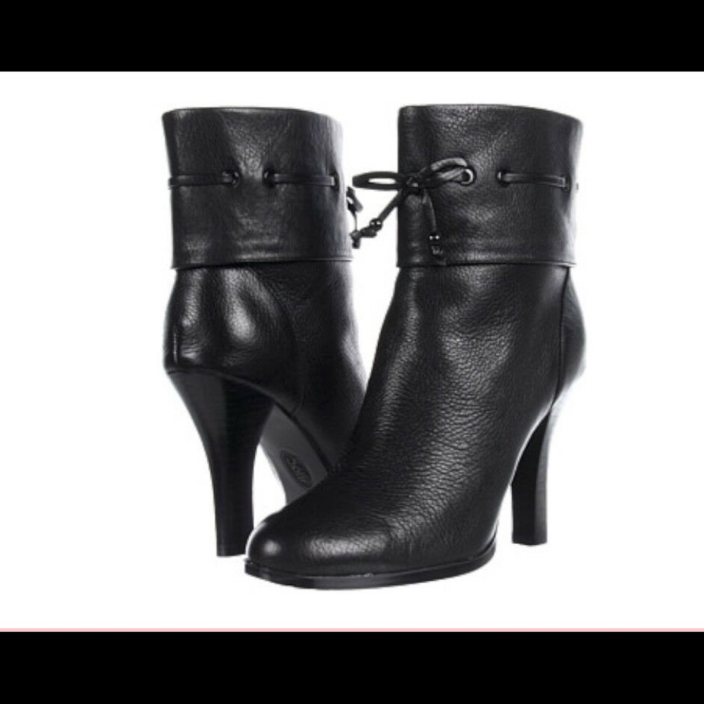 Söfft Ballena Ankle Leather Booties, Size 9